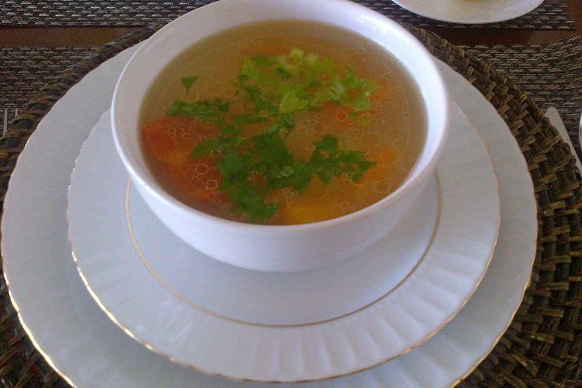 Chicken and rice soup