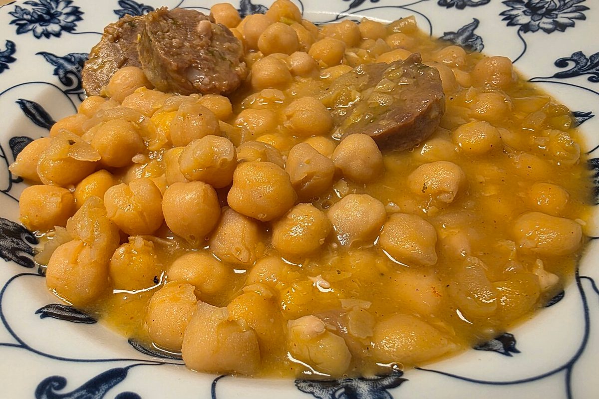 Chorizo and Chickpeas