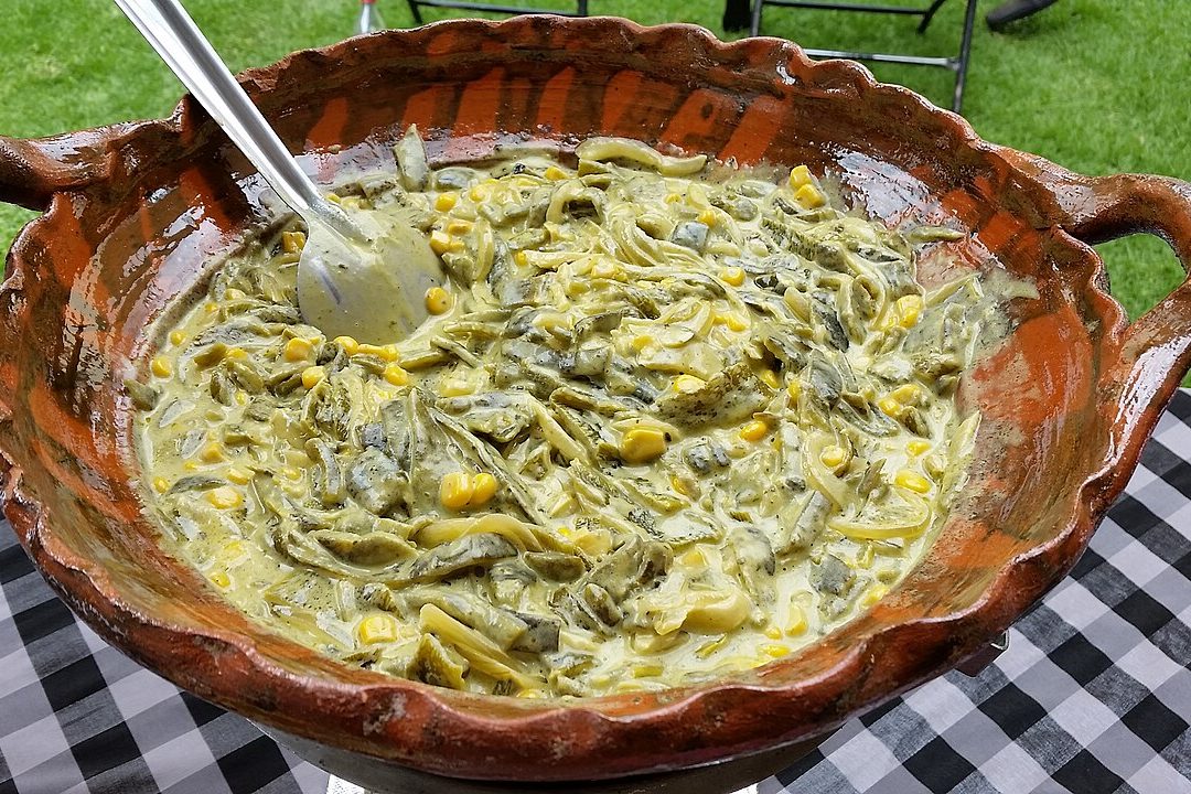 Rajas con Crema