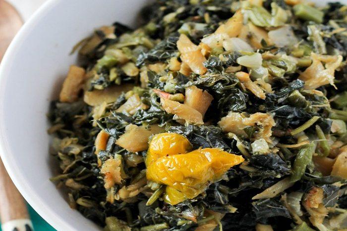 Callaloo and Saltfish