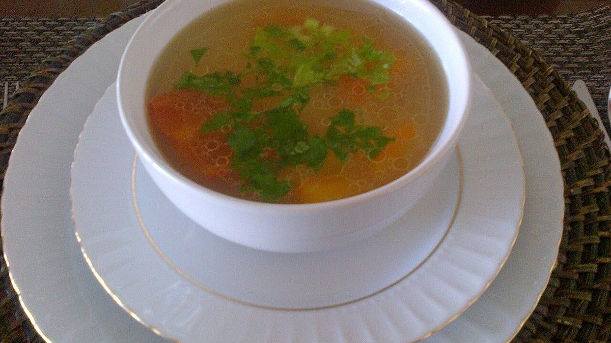 Chicken and rice soup