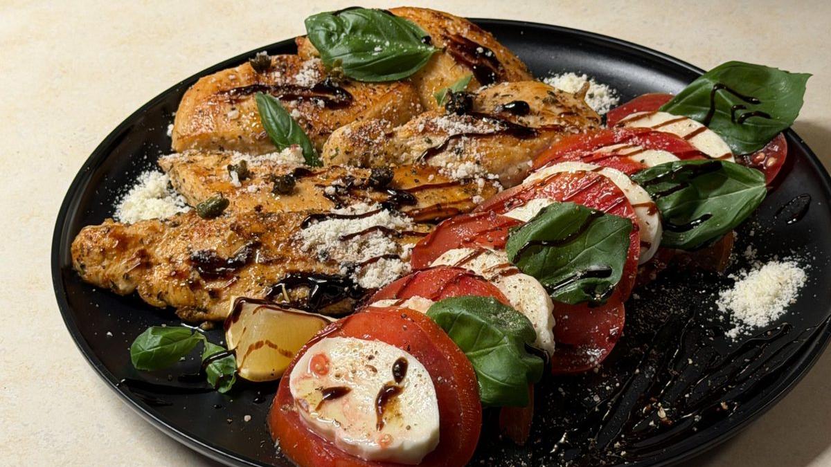 Chicken Caprese with Crispy Capers