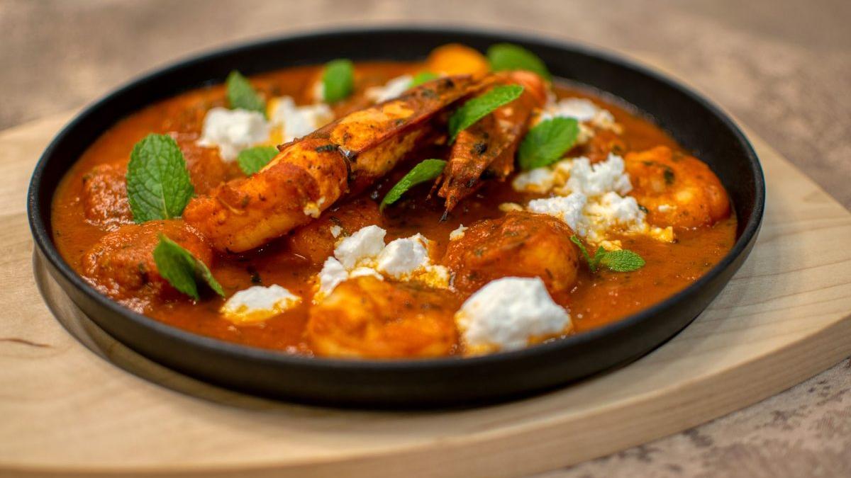 Garides Saganaki