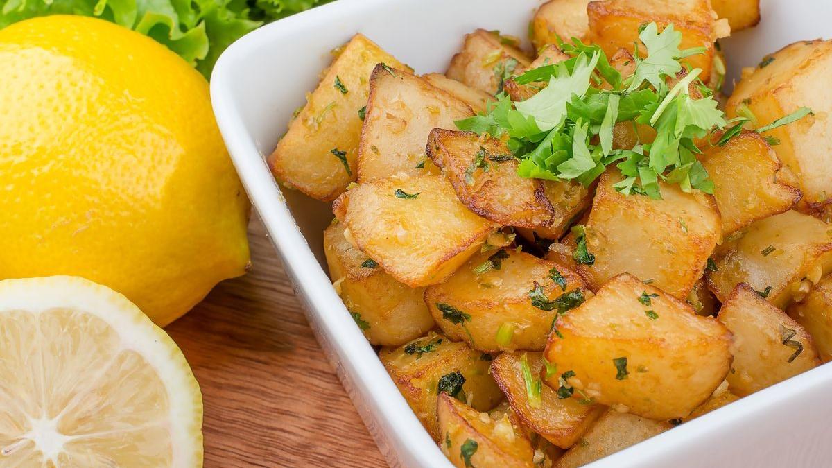 Greek Lemon Potatoes