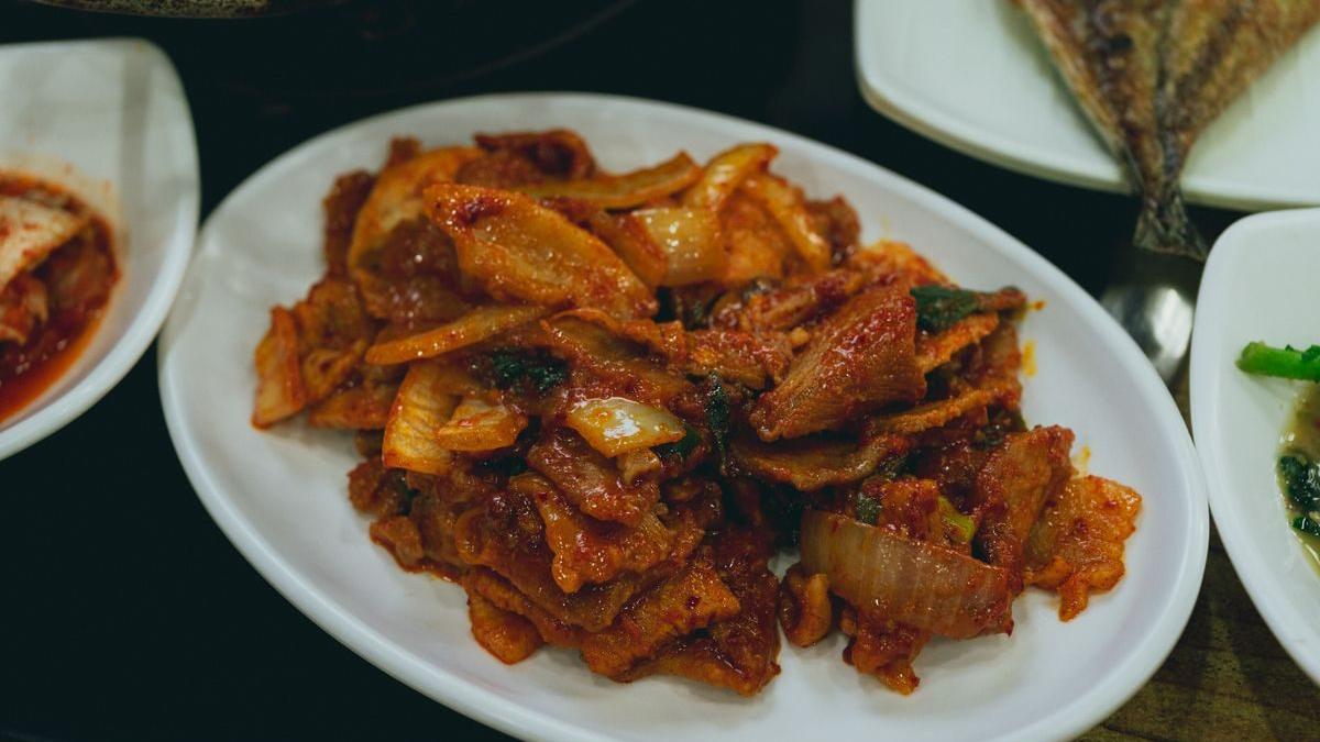 Jeyuk Bokkeum (Spicy Pork Stir-Fry)