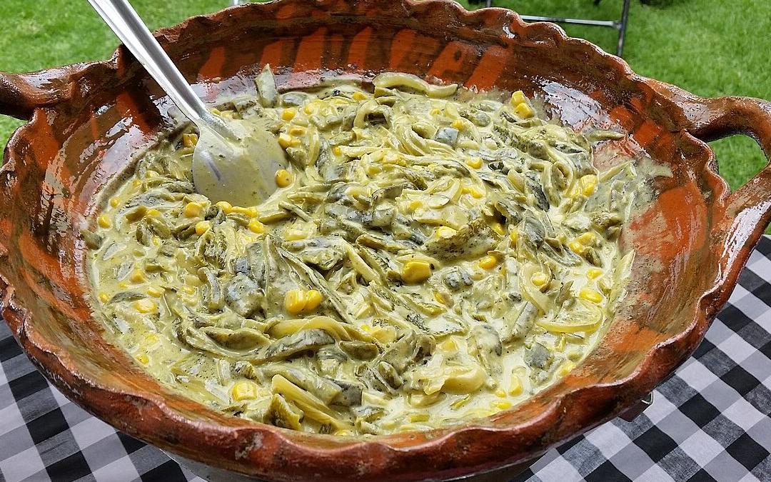 Rajas con Crema