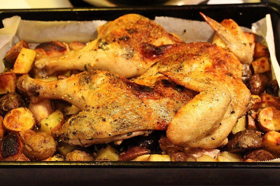 Sheet Pan Chicken and Potatoes