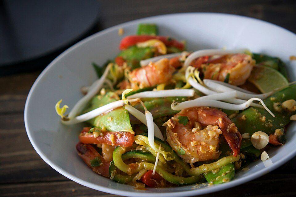 Shrimp with Snow Peas
