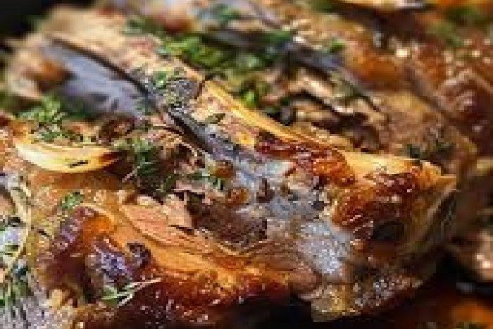 Slow-Roast Lamb with Cinnamon, Fennel and Citrus