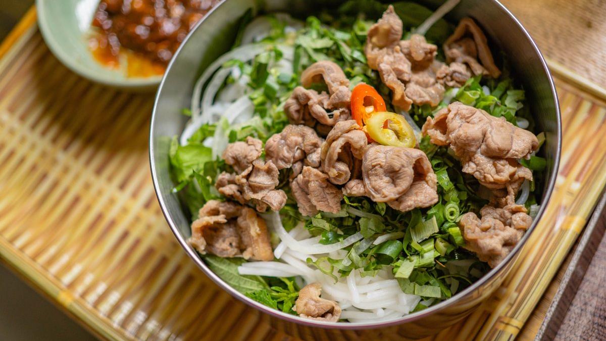 Steak and Vietnamese Noodle Salad