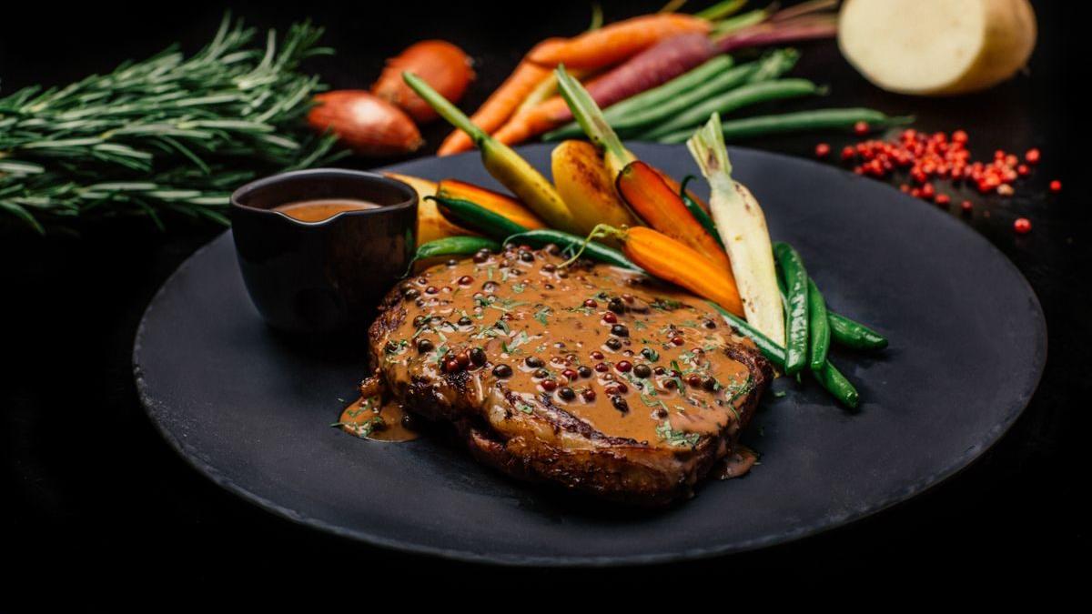 Steak au Poivre