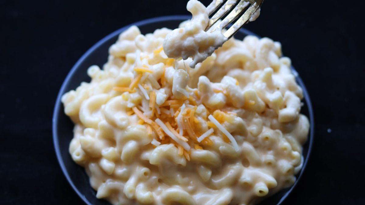 Stovetop mac and cheese