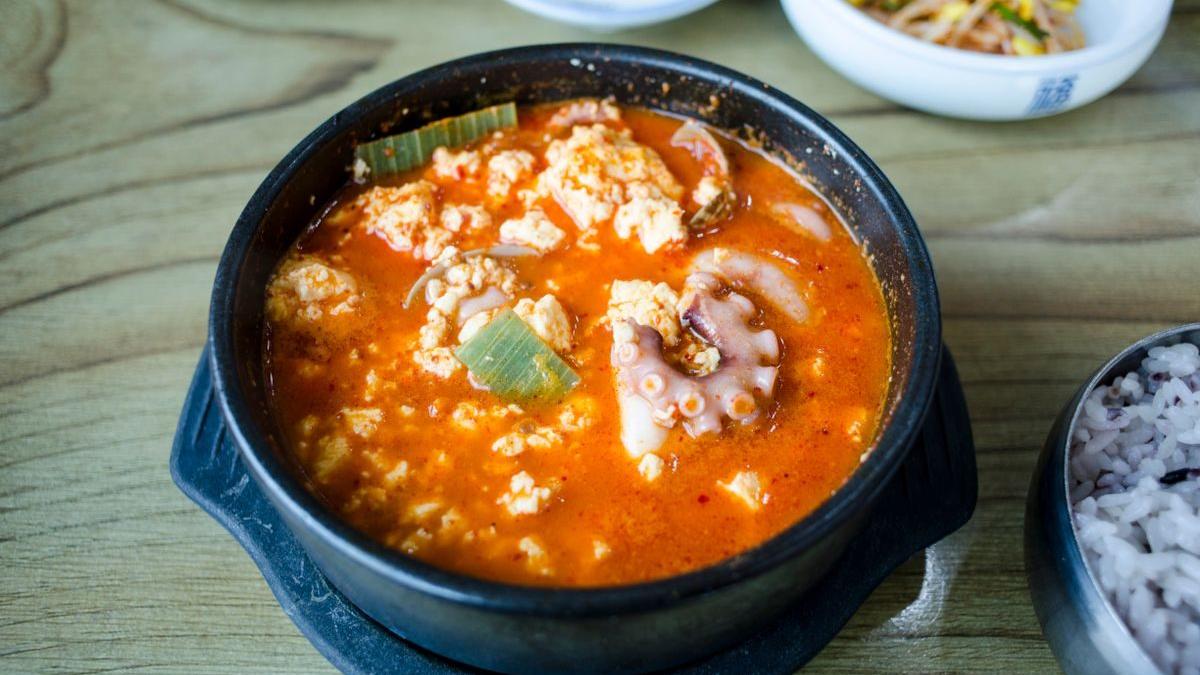 Sundubu Jjigae (Soft Tofu Stew)